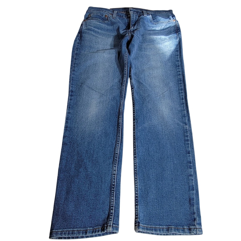 Levis 511 Slim Fit Blue Denim Jeans Mens 33x30 Medium Wash Casual Pants